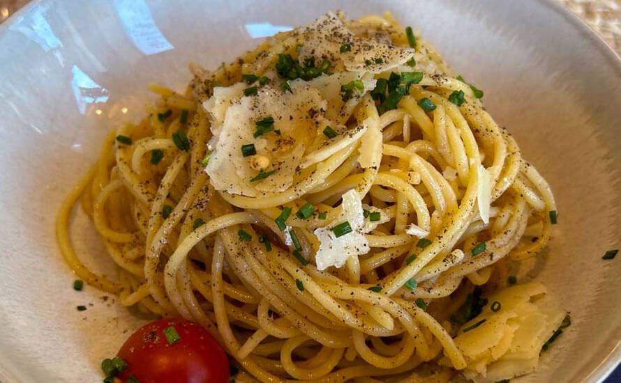 Spaghetti Cacio e Pepe